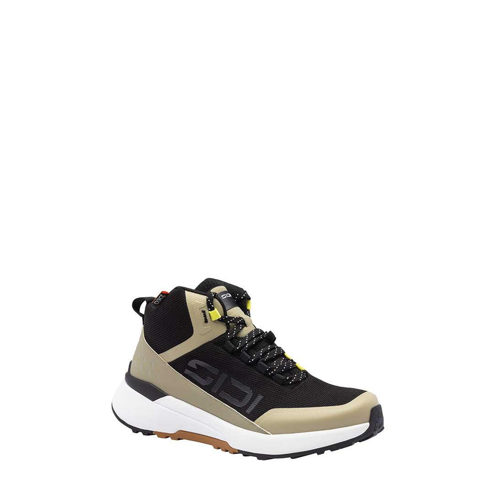 Sidi Nucleus Air Motorcycle Ankle Boots - Black/Dark Sand