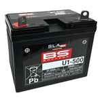 BS Battery SLA Max AGM Battery For Hytrack JOBBER 400 4X4 2011-2015 - Black