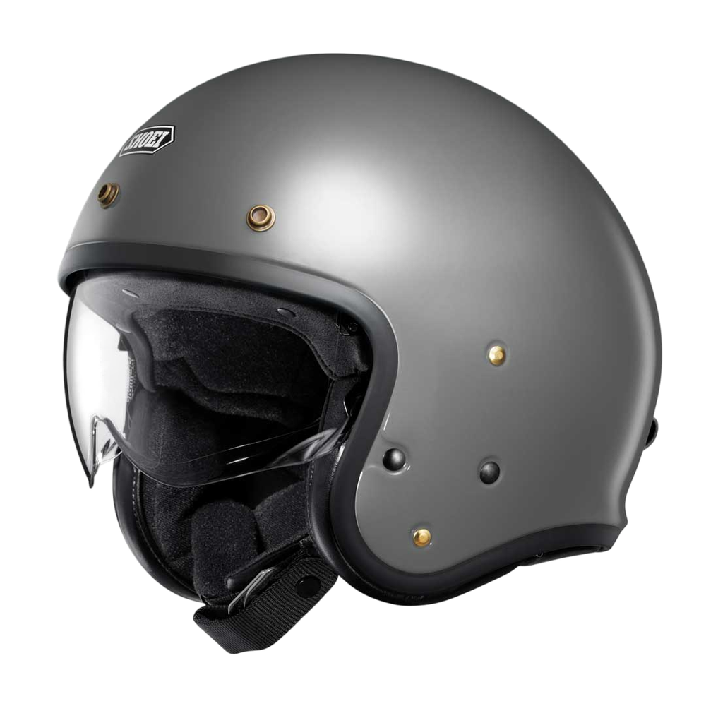 Shoei J.O2 Open face Motorcycle Helmet - Basalt Grey