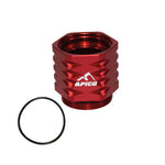 Apico Braktec Rear Brake Cooling Extension For Gas Gas EC/EC-F 250/350 2021-2025, MC/MC-F/EX/EX-F 125-450 2024-2025 Red