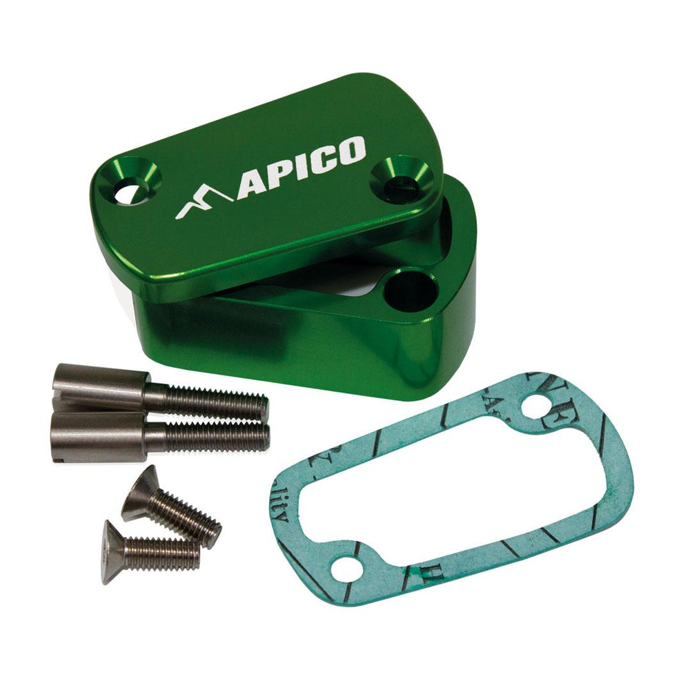 Apico Brake Cooling Extension Rear For Suzuki RM/RMZ & Kawasaki KX/KXF-XC 2003-2023 Green
