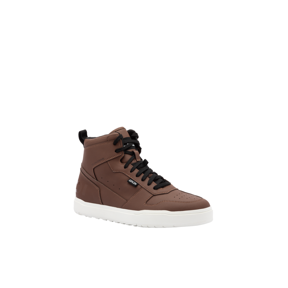 Sidi Lynx Climadome Waterproof Motorcycle Ankle Boots - Brown/White