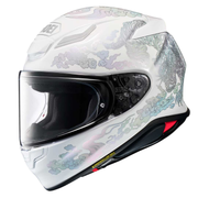 Shoei NXR2 Fearless TC-6 Full Face Motorcycle Helmet - White/Grey