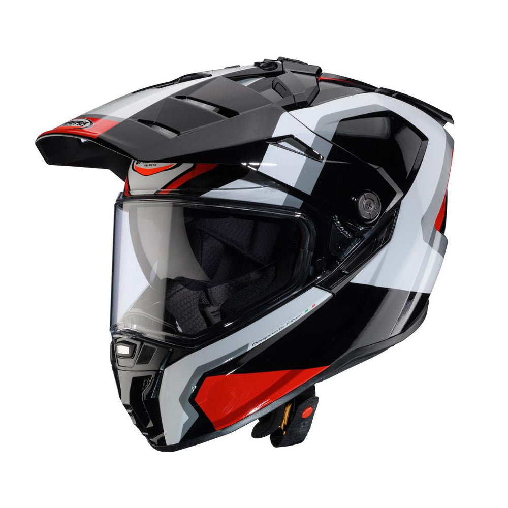 Caberg Tanami Scram Black Red White Helmet