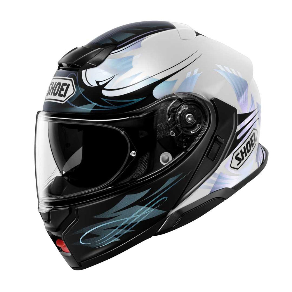 Shoei Neotec 3 Breeze TC-2 Flip Front Helmet - Black/White/Blue