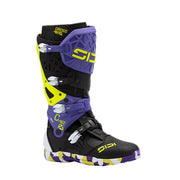 Sidi Crossair X Motocross Boots - Black/Violet