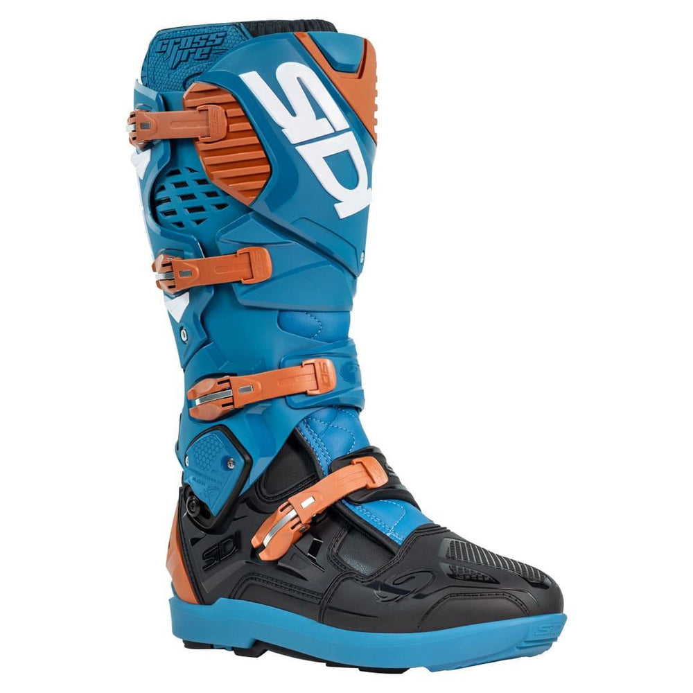 Sidi Crossfire 3 SRS CE Boots Petrol Bronze