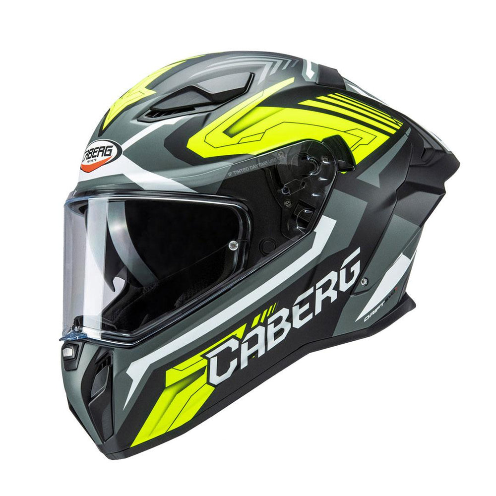 Caberg Drift Evo II Jarama Matt Black Grey Yellow Fluo Helmet