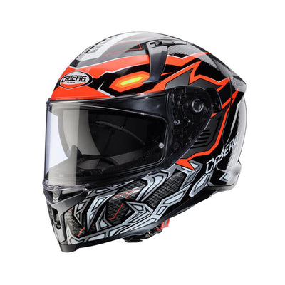 Caberg Avalon X Gurkha Black Grey Orange Fluo Helmet