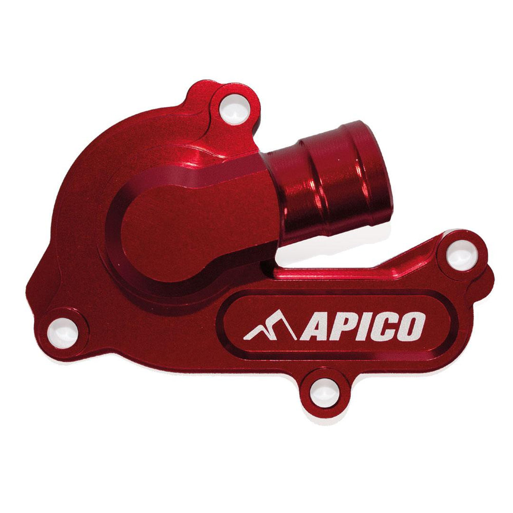 Apico Water Pump Cover For KTM SXF 250/350/450 & Husqvarna FC 250/350/450 2016-2022, EXC-F/FE 250-350 2017-2023, Gas Gas MC-F/EC-F/EX-F 250-350 2021-2023 Red