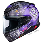 Shoei NXR2 MS-06R-1A Black Tri-Star's Zaku II H-MOB TC-12 Full Face Motorcycle Helmet