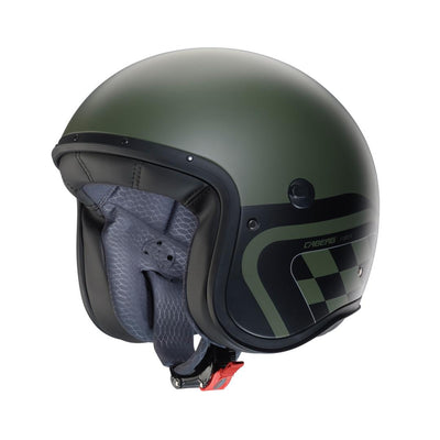Caberg Freeride X Daytona Matt Military Green Black Silver Helmet