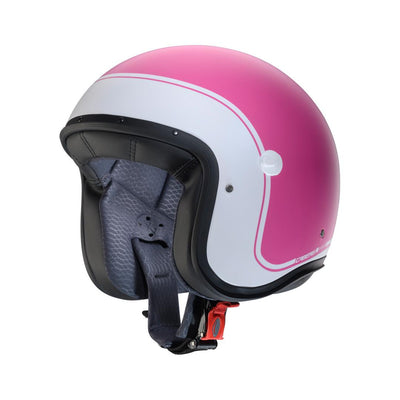 Caberg Freeride X Imola Matt Fuchsia White Helmet
