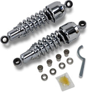 Drag Specialties Replacement Shock Absorber For Harley Davidson FXLR 1340 1987-1994 Rear 292.00 mm (11.50") - Black Chrome