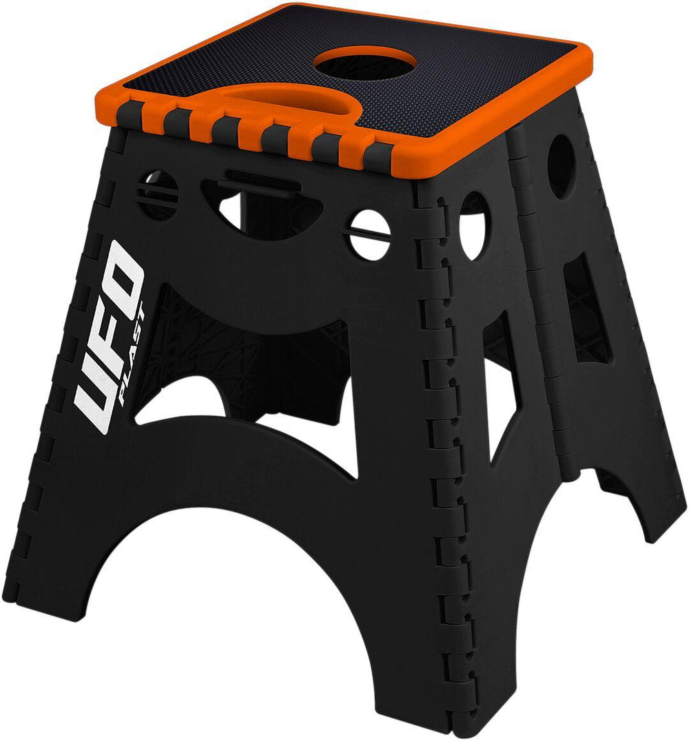 UFO Folding Paddock Stand - Black Orange