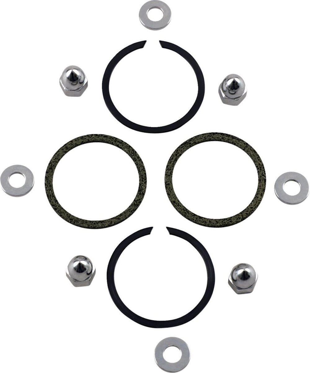 James Exhaust Port Gasket Kit For Harley Davidson FLD 1690 2012-2013