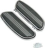 Drag Specialties Sweeper Floorboards For Harley Davidson FLH 1868 2021 - Chrome