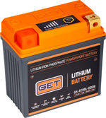 GET Lithium LiFePO4 Battery For Yamaha WRF250 2025-2026 - Black/Orange