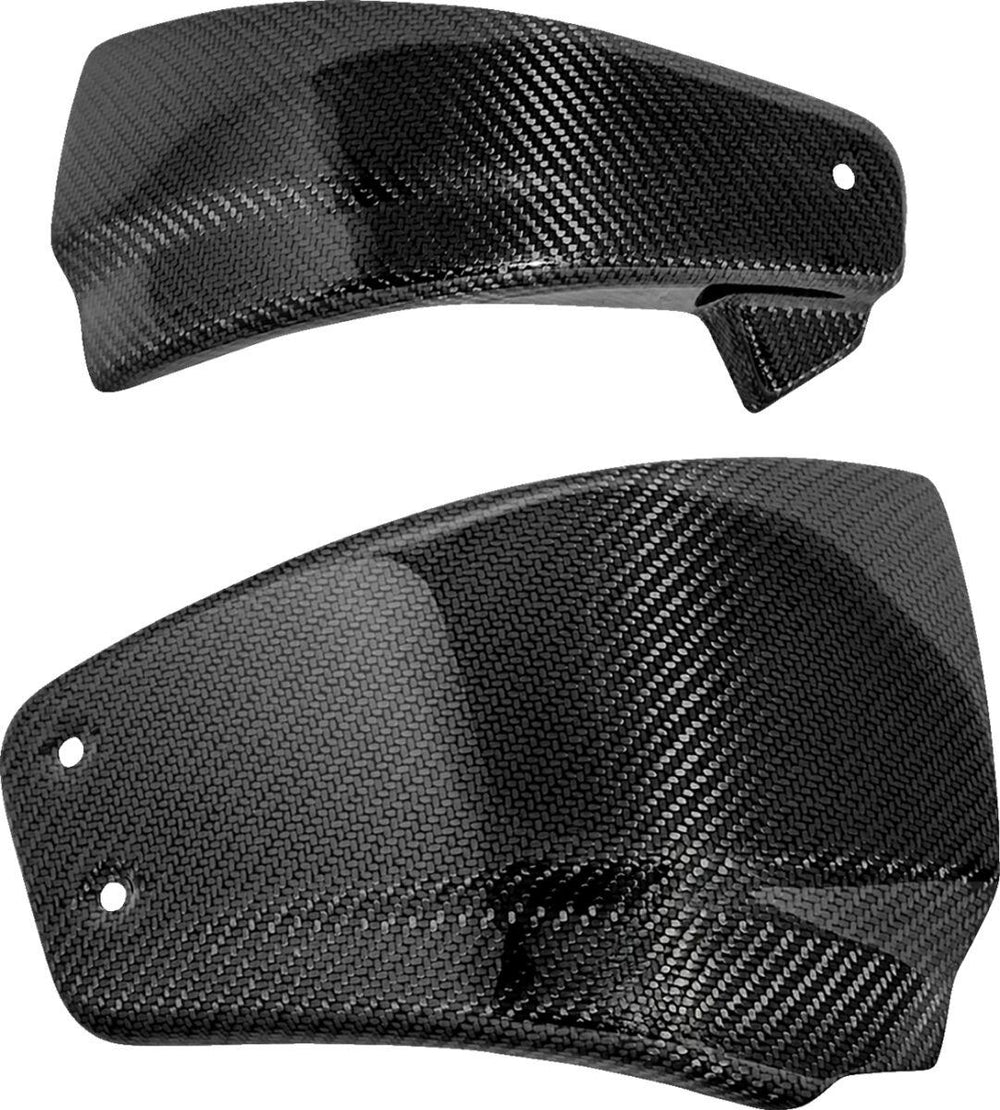 Saddlemen Side Covers For Harley Davidson FLDE 1750 ABS 2018-2020 - Gloss Black
