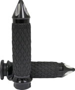 Avon Grips Contour Grips For Harley Davidson FLDE 1750 2018-2020 Diamond Spiked - Black