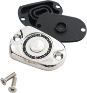 Drag Specialties Rear Brake Master Cylinder Cover Kit For Harley Davidson XL 1200 C 2014-2020 - Chrome