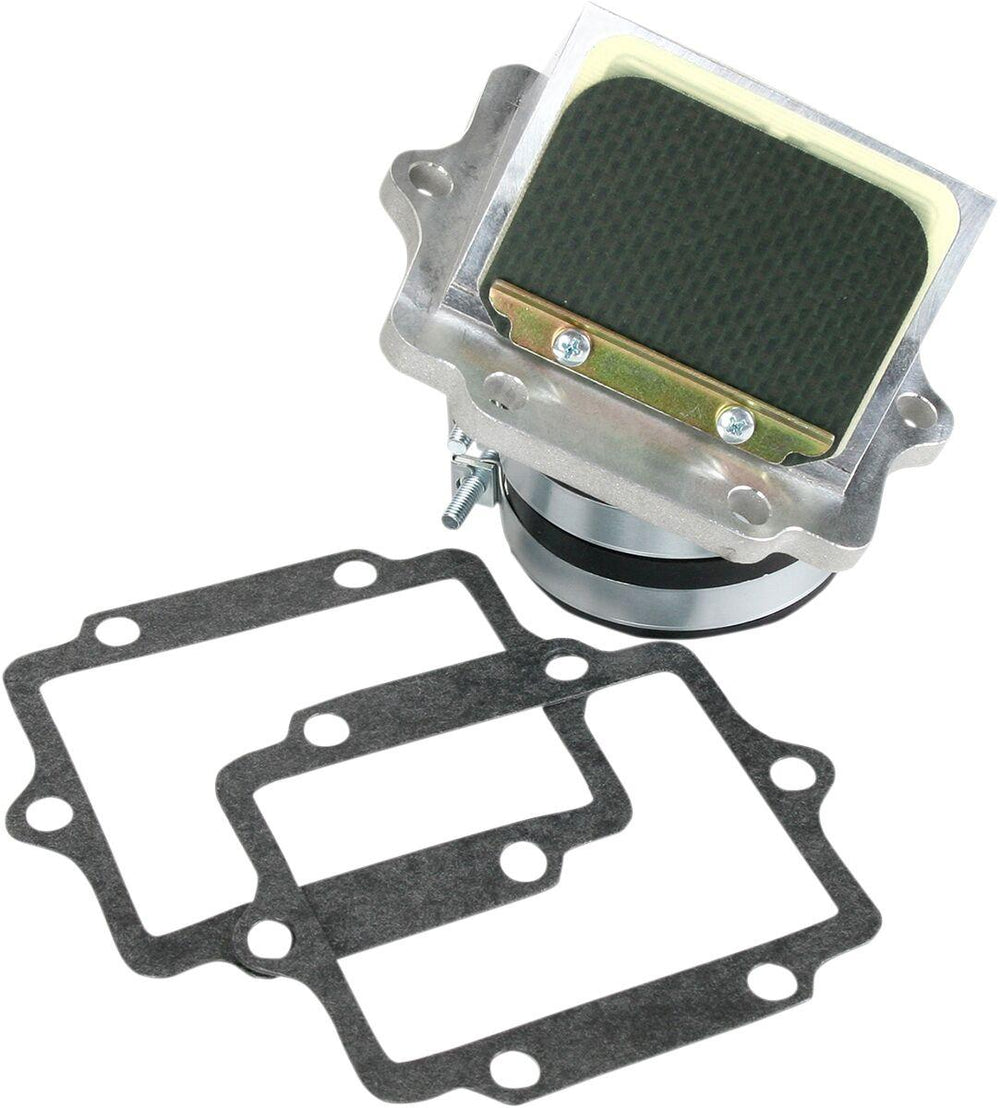 Boyesen Rad Valve Reed Cage Assembly For Kawasaki KX125 J 1992-1993 - Black/Silver