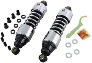 Progressive Suspension 412 Series Shocks For Harley Davidson FLH 1868 ABS 2021 292.00 mm (11.50") - Chrome
