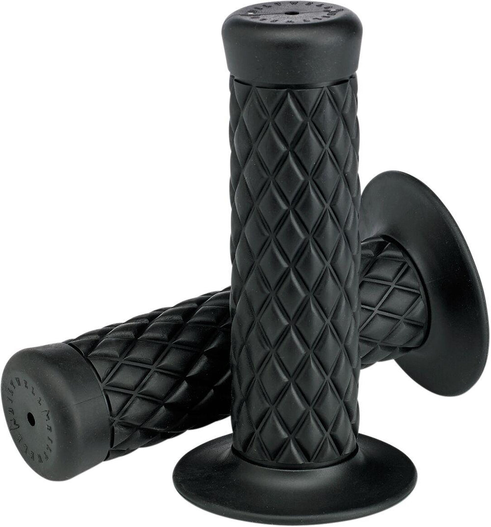 Biltwell Thruster Bar Closed End Grips - Black