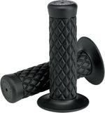Biltwell Thruster Bar Closed End Grips - Black