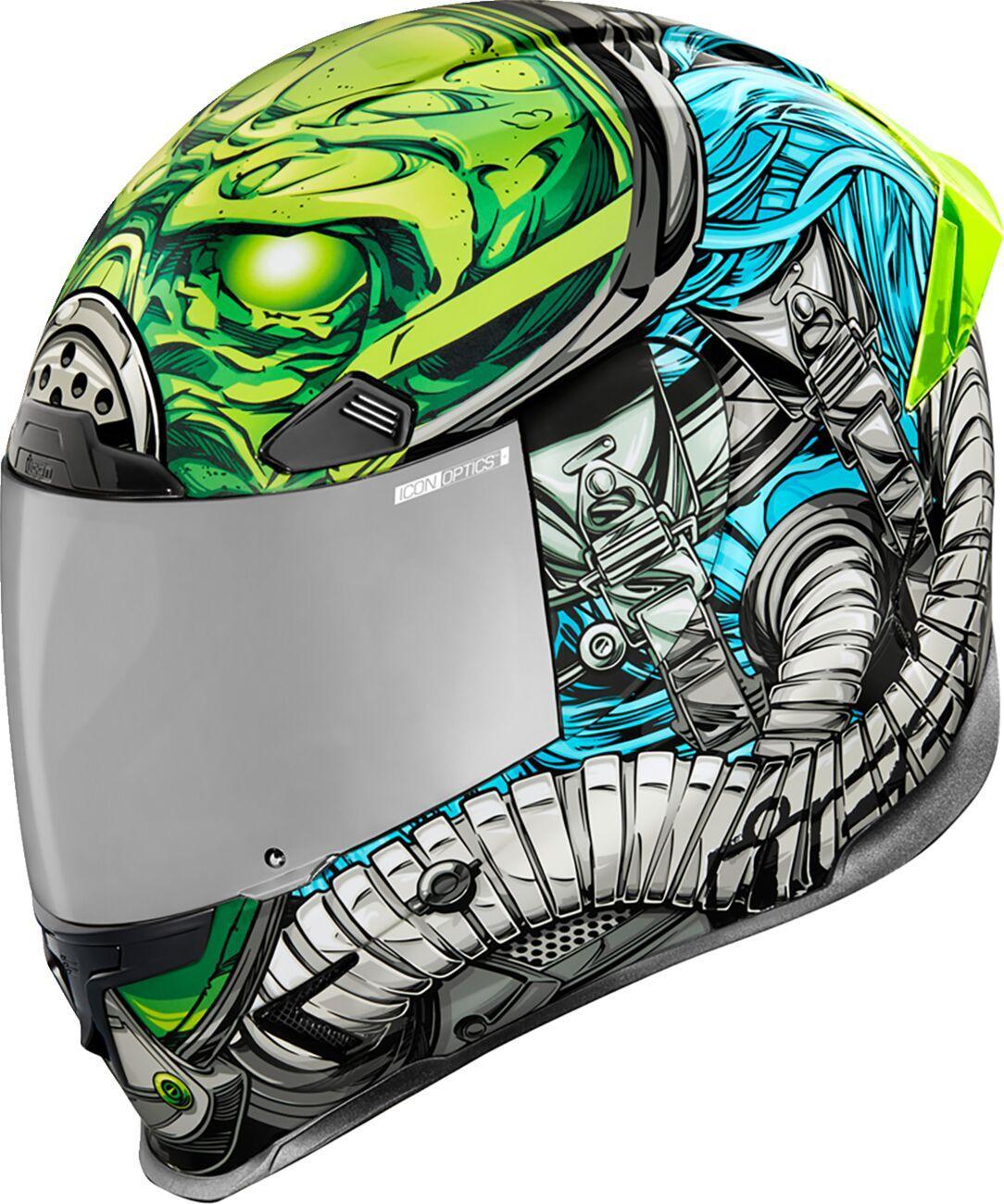 Icon Unisex Airframe Pro Outbreak Helmet - Blue – Ghostbikes