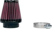 K&N Universal Clamp On Air Filter For Yamaha XVS 650 1996-2003 - Black Red
