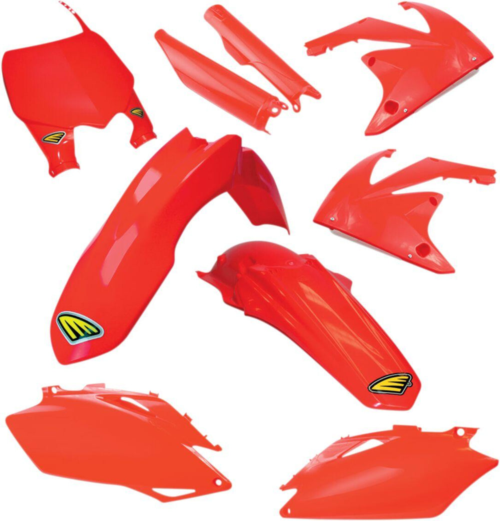 Cycra Powerflow Plastics Kit For Honda CRF250R 2010-2013 - Red