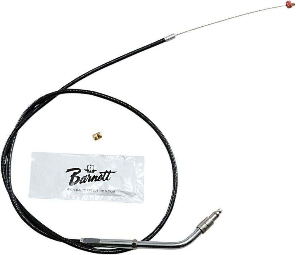 Barnett  Vinyl Throttle Idle Cable For Harley Davidson XL 1200 C 1996-2006 81.5 cm (32") - Black