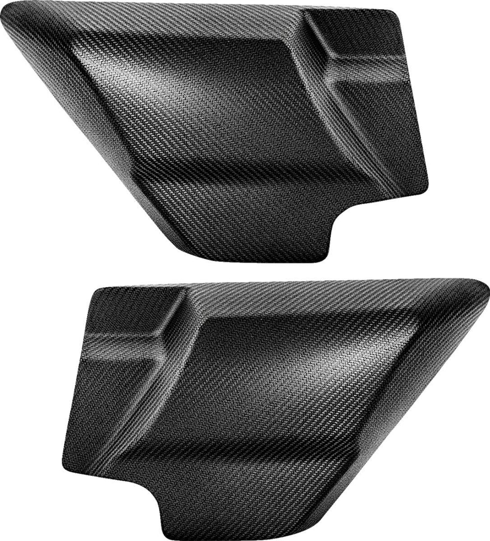 Saddlemen Carbon Fibre Side Cover For Harley Davidson FLH 1868 ABS 2021 - Black/Carbon Fiber