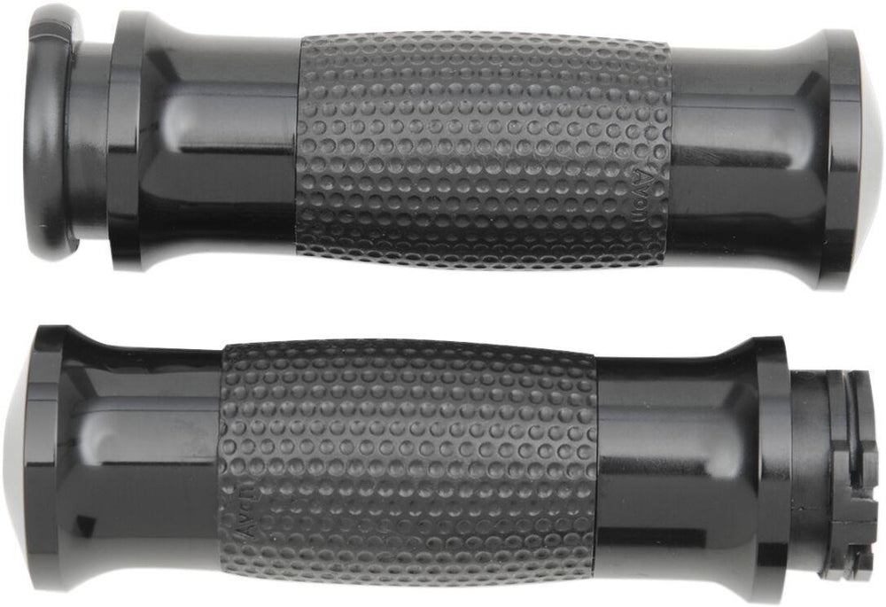 Avon Grips Air GEL Grips For Harley Davidson FLD 1690 2012-2013 - Black