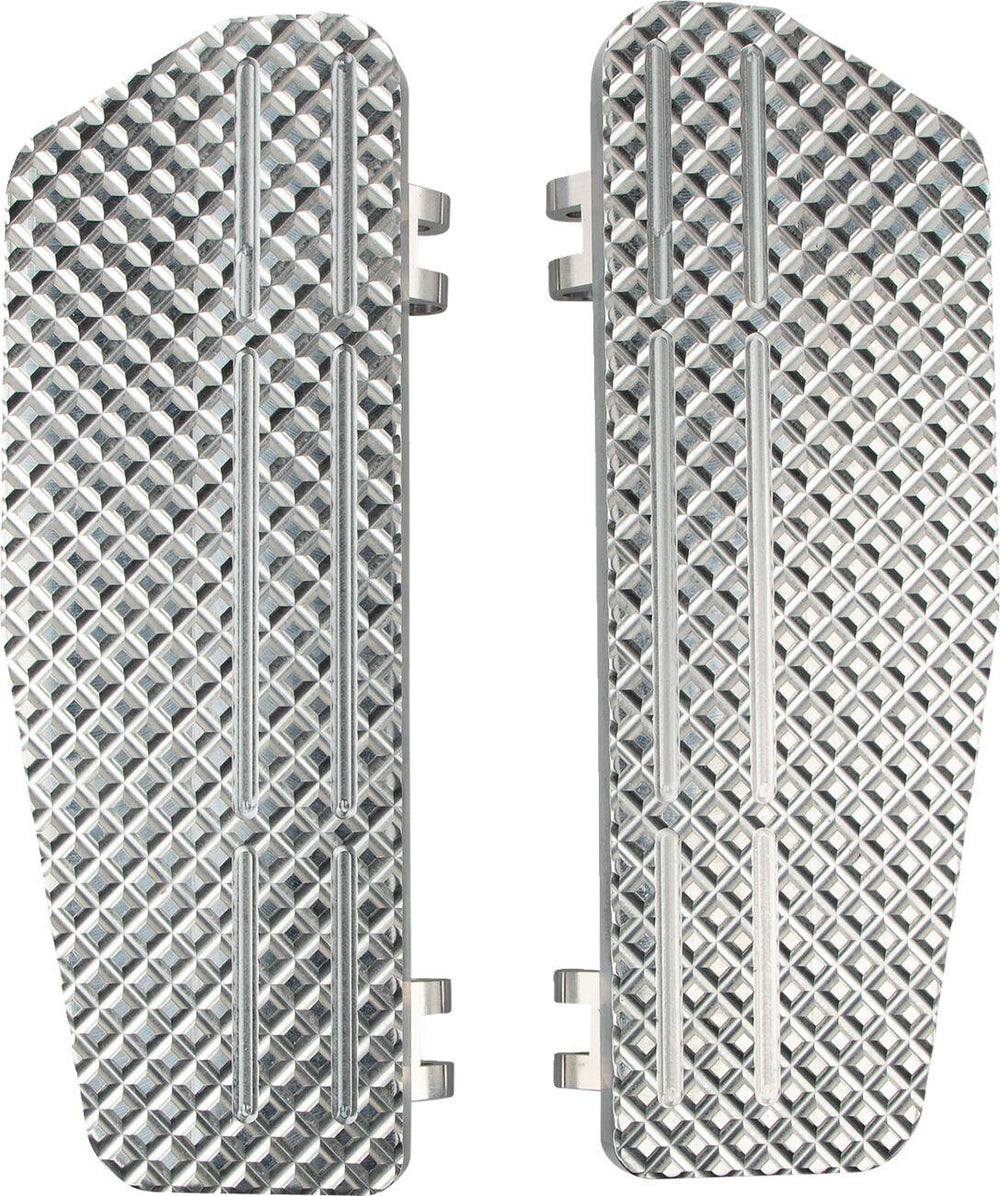 LA Choppers County Line Floorboards For Harley Davidson FL 1200 1965-1977 - Raw