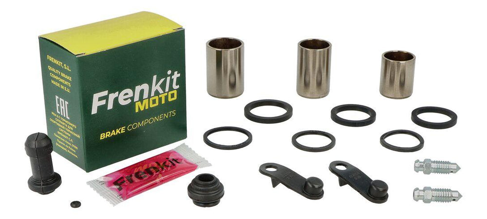 Frenkit Caliper Repair Kit With Piston For Honda CBR 1100 XX 1997-2000 Front Left - Black/Silver