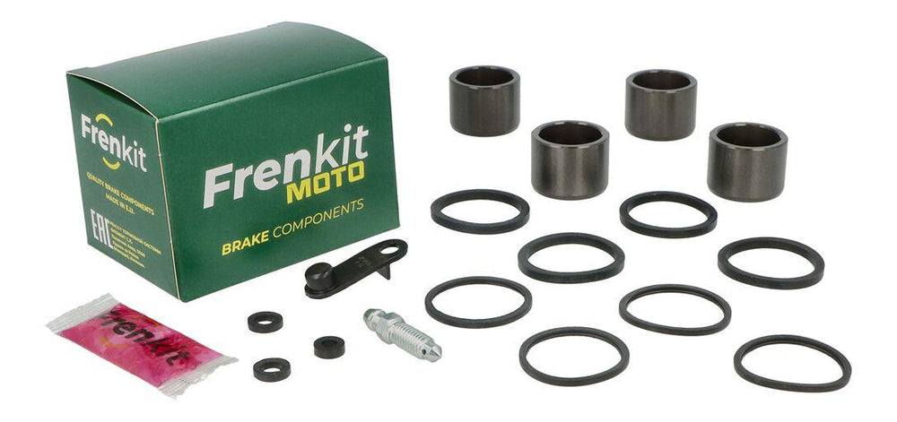 Frenkit Caliper Repair Kit With Piston For Kawasaki Z 1000 2011-2013 Front - Black/Silver