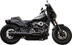 S&S Cycle SuperStreet 2:1 Exhaust System For Harley Davidson FLDE 1750 2018-2020 - Black Ceramic