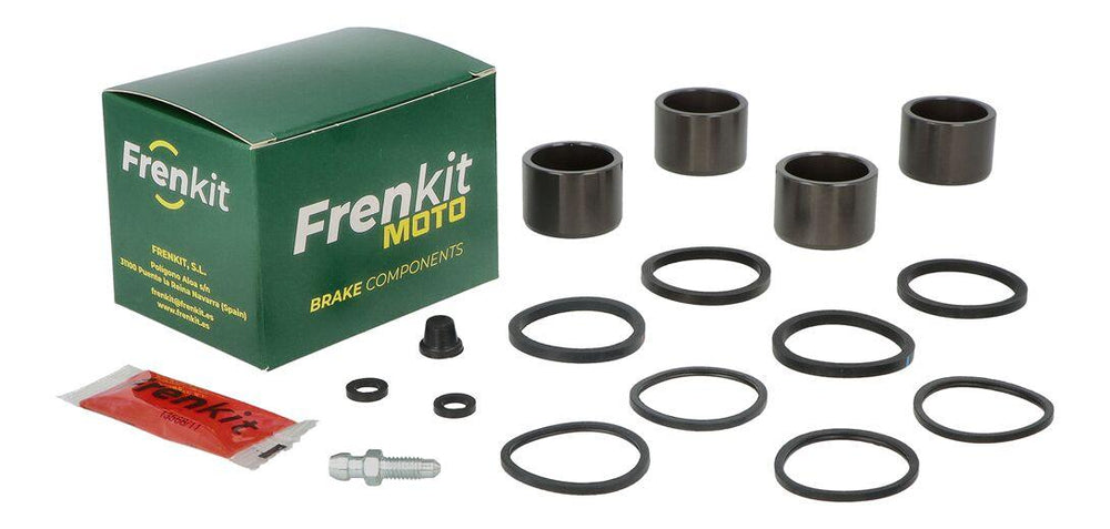 Frenkit Caliper Repair Kit With Piston For Ducati Diavel 1260 ABS 2019-2022 - Black/Silver/Stainless Steel
