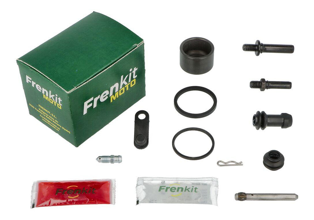 Frenkit Superkit Caliper Repair Kit For BMW G 310 GS ABS 2017-2024 Fits Rear - Black/Silver/Stainless Steel