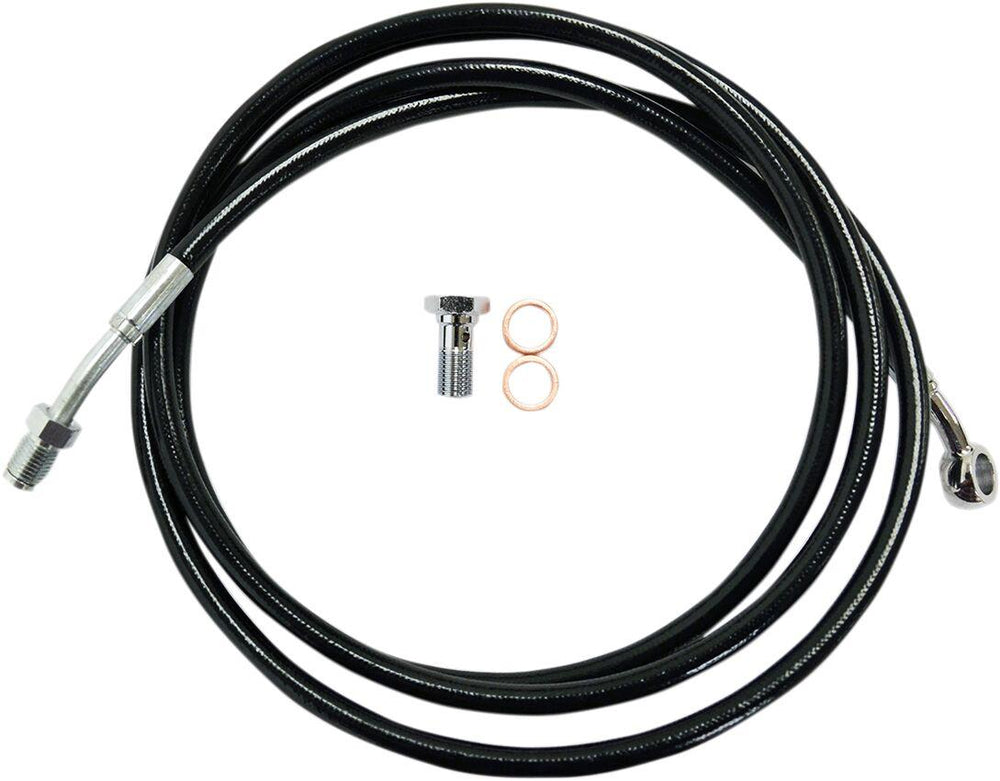 LA Choppers Clutch Hose Cable For Harley Davidson FLD 1690 ABS 2014 18-20 14FL - Black