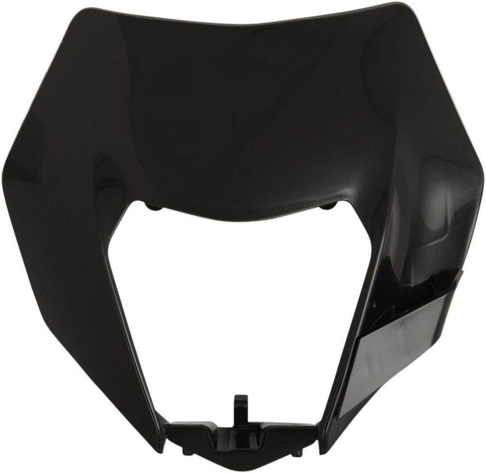 UFO Headlight Surround For KTM  EXC125 2014-2016 - Black