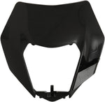 UFO Headlight Surround For KTM  EXC125 2014-2016 - Black