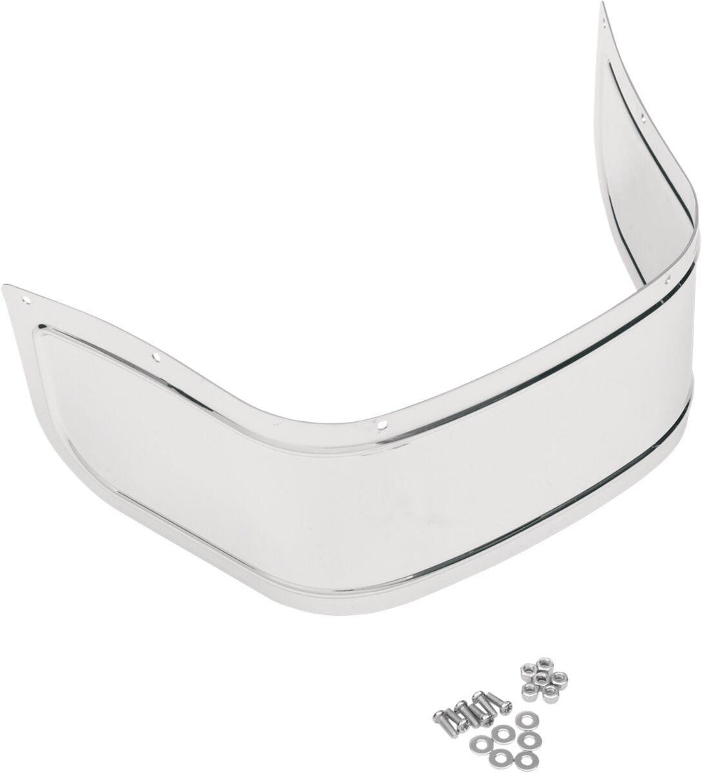 Drag Specialties Plated Steel Front Fender Skirt For Harley Davidson FLH1200 1980 - Chrome
