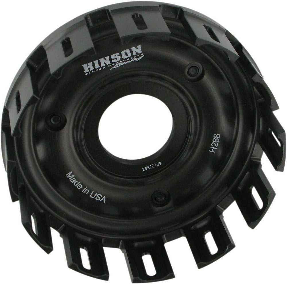 Hinson Billetproof Clutch Basket For Suzuki LT-R 450 2X4 2006-2011 - Akadized Black