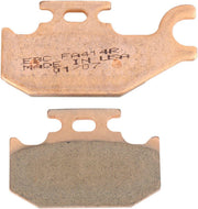 EBC Long-Life Sintered "R" Brake Pads For Suzuki LT-A 400 2X4 Kingquad 2008 Front Right
