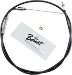 Barnett  Vinyl Throttle Idle Cable For Harley Davidson FLST 1340 1990 96.5 cm (38") - Black