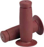 Biltwell Renegade Bar Grips For 25.4 mm (1") Handlebars - Oxblood