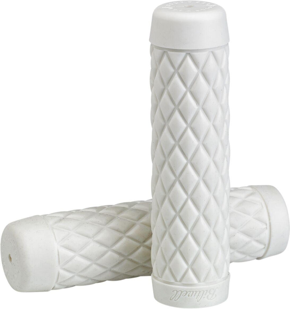 Biltwell Torker Closed End Grips - White